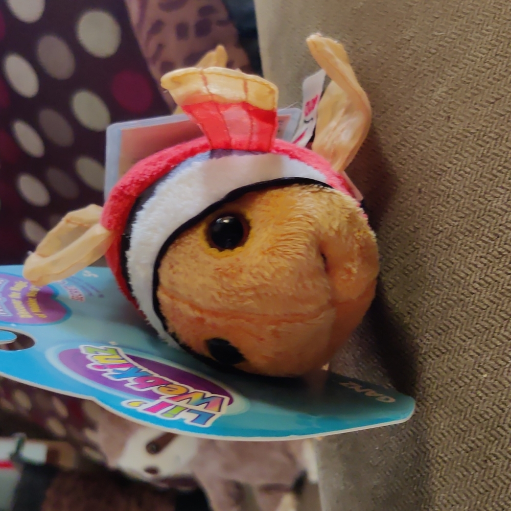 NWT Lil' Webkinz Tomato Clown Fish RARE Retired